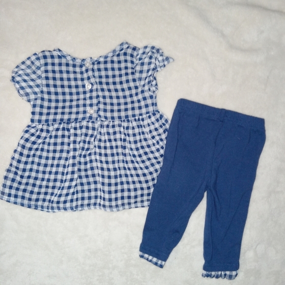 Disney Baby Navy & White Minnie Mouse Outfit size 3-6M - Picture 2 of 3